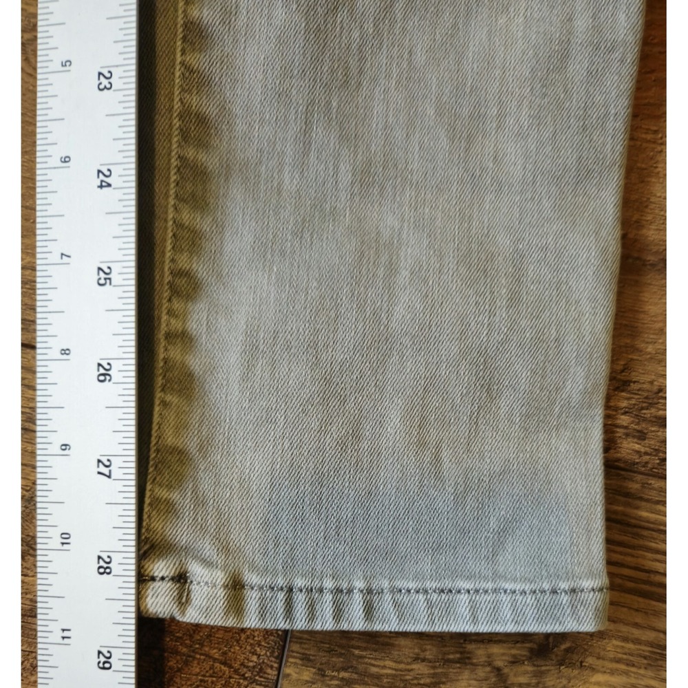 AMERICAN EAGLE Men's 29x32 AIRFLEX+ Distressed Slim Haze Gray Jeans (29x28.5) - Picture 6 of 16